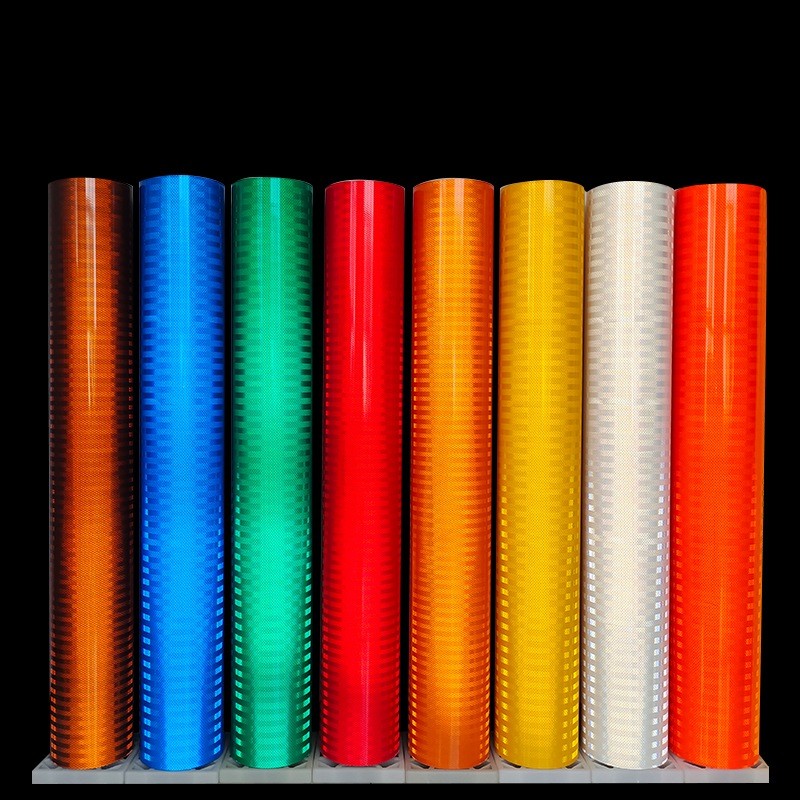 Self Adhesive Acrylic Printing Retro-reflective Reflective Sheeting Material For Traffic Sign