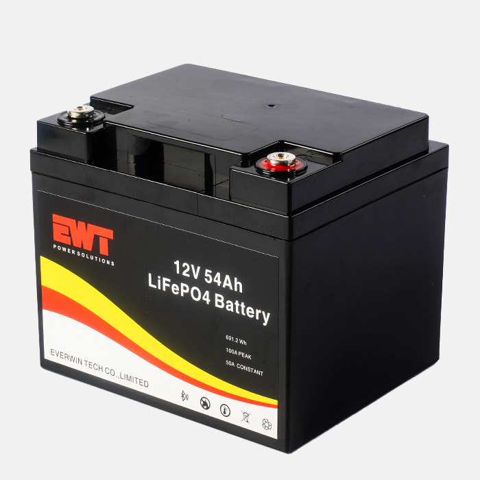 Lithium iron phosphate Pack 12V 54AH IFP32700 Rechargeable battery pack