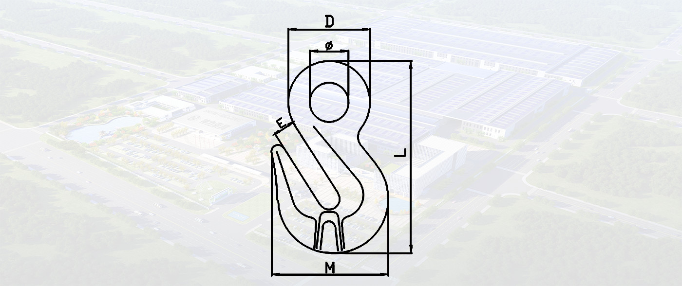 SLR768-G80 EYE SHORTENING GRAB HOOK