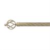 Buy cheap Iron Metal Curtain Rod 28mm Home Decoration Accessories from wholesalers