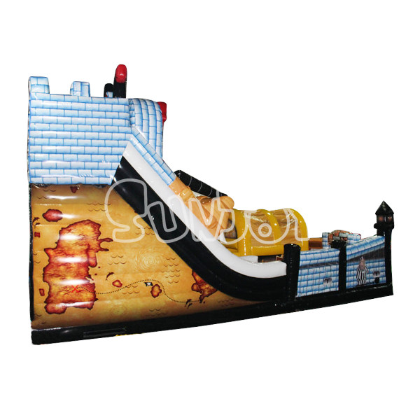 Outdoor Pirate Theme 18Oz Tarpaulin Inflatable Play Park