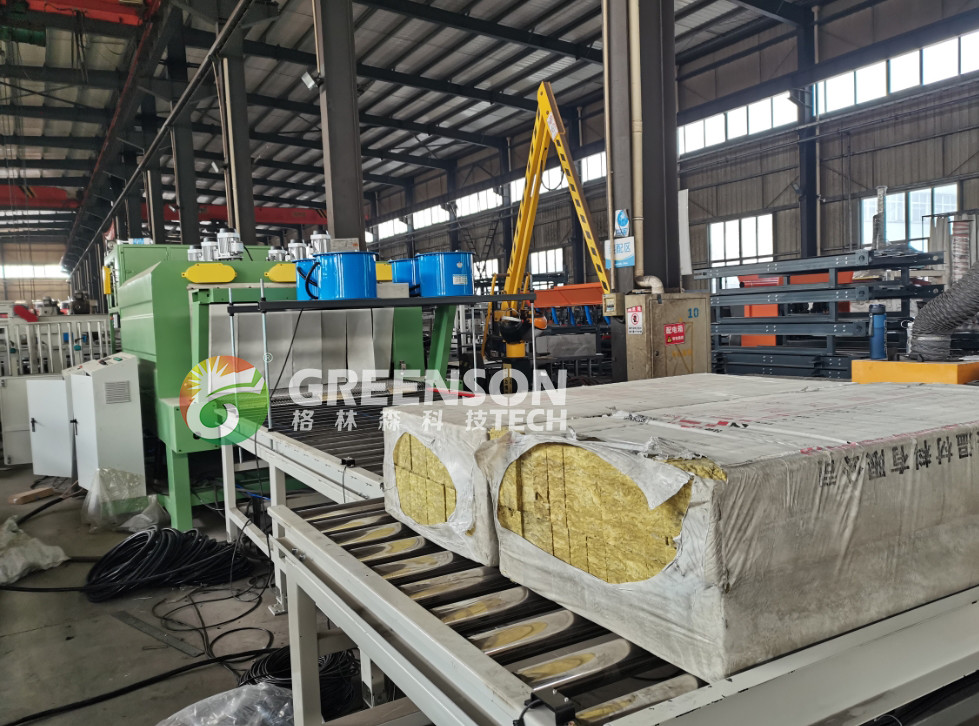 1.2 Meters Width Wall Board Rock Wool Panel Production Line