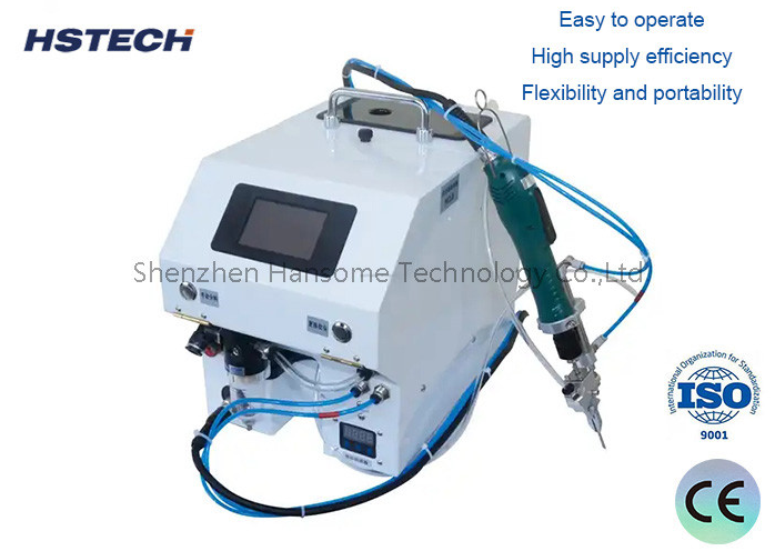 Handheld Screwdriver with Auto Screw Feeding Machine for Electronic Products Assembly