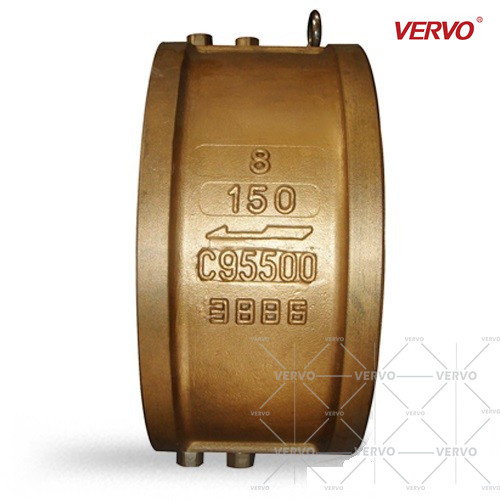 China 200mm Dual Plate Check Valve 8Inch Cast Steel Check Valve 150Lb Wafer Non Return C95500 Dual Plate Wafer Check Valve on sale China 200mm Dual Plate Check Valve 8Inch Cast Steel Check Valve 150Lb Wafer Non Return C95500 Dual Plate Wafer Check Valve on sale