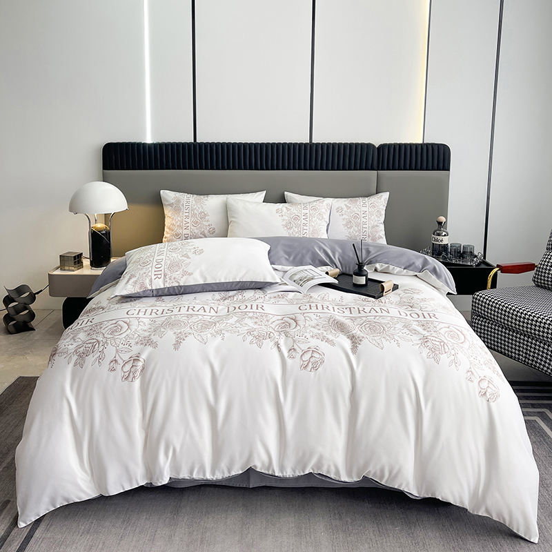 Grade A 3D Printed King Size Bedding Set Luxury Duvet Cover 133x72 Fabric Density