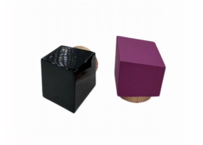 Colorful Irregular Retangular Shape Perfume Bottle Caps Customized Perfume Cover