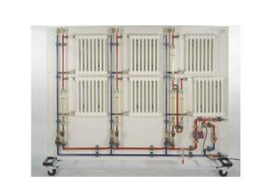  Hydronic Balancing Thermal Engineering Lab Equipments SR3009 With Radiators Manufactures
