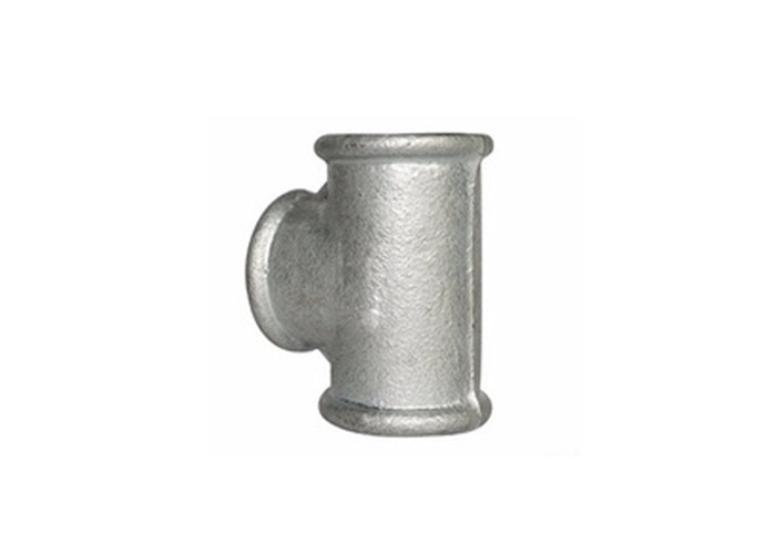Anti Rust Black Malleable Iron Tee 90 Degree 32mm Waste Pipe Fittings Fire Resistant