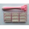 Buy cheap Six Blades Razors Face and Body Hair Removal Razor Pack for Women from wholesalers