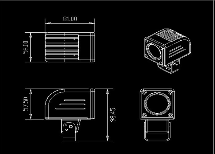 LED Heat Sink Aluminium Die Casting Process Die Casting Assembly CNC Machining