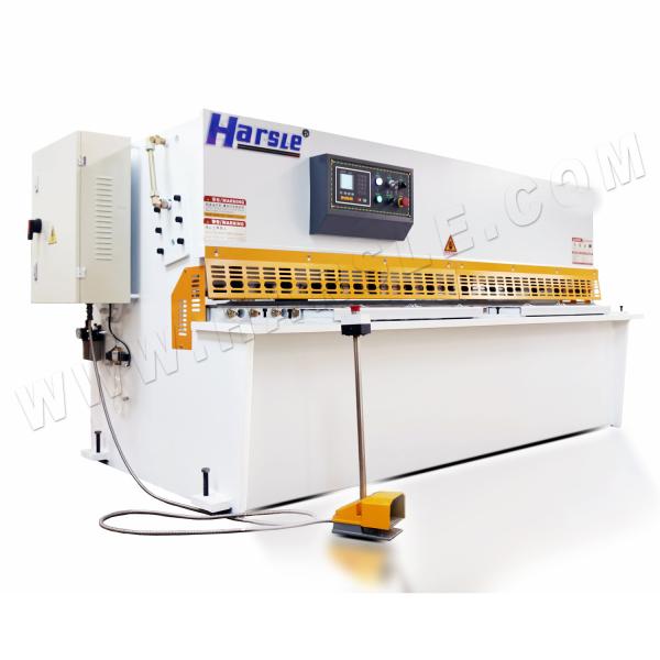 plate steel hydraulic shearing machine,10x2500mm NC steel pendulum cutting