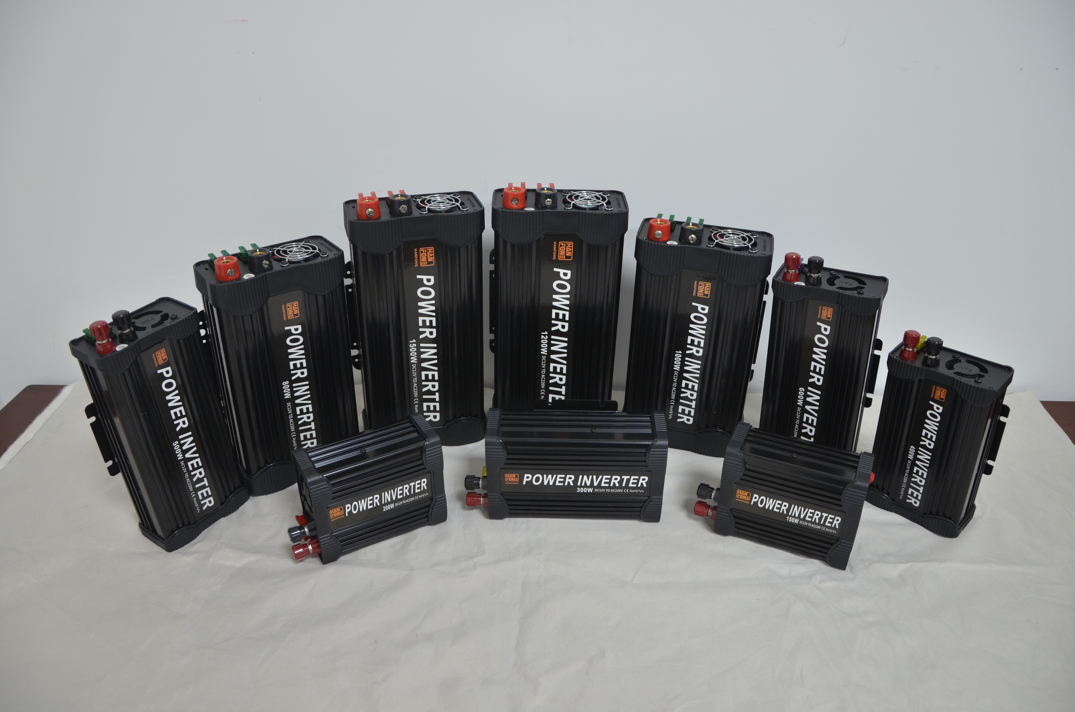 150 Watt 12/24/48 Volt DC to 110/115/120/220/230/240 Volt AC Power Inverter with 5 Volt USB output