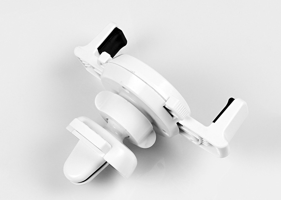4-6 Inch Automobile Adjustable Phone Holder ABS PC With Car Air Vent System