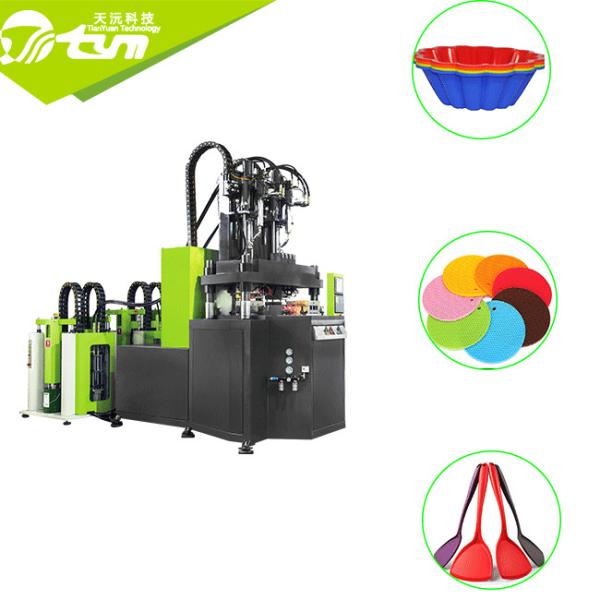 Two Feed System Silicone Injection Molding Machine , Baby Product Double Shot