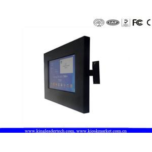 China Wall Mounted Lockable Ipad Kiosk Stand With Bracket For Samsung Tabs 10.1 Inch on sale