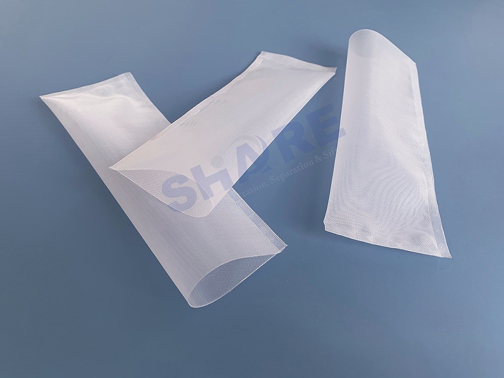 Polyester Monofilament Mesh Filter Bag, Silicone Free, Extra Abrasion Resistance, Excellent Strength, No Fiber Migration