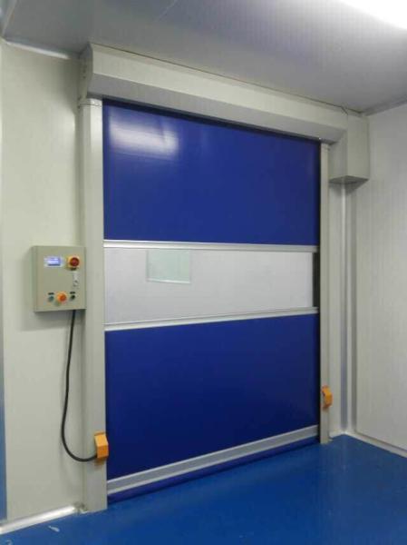 PVC High Speed Door With Frequency Conversion Motor For Clean Room Anti Dust Of