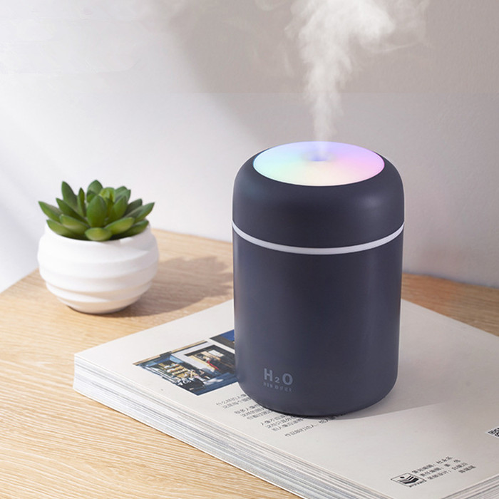 Timing Function 300ml Portable USB Powered Ultrasonic Spray Mist H2O Air Humidifier
