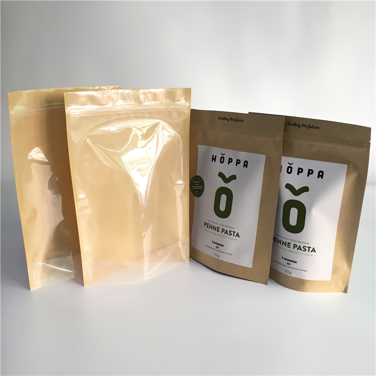 Standing Up Pouches Customized Paper Bags k Multi - Size For Dried Fruits Nuts