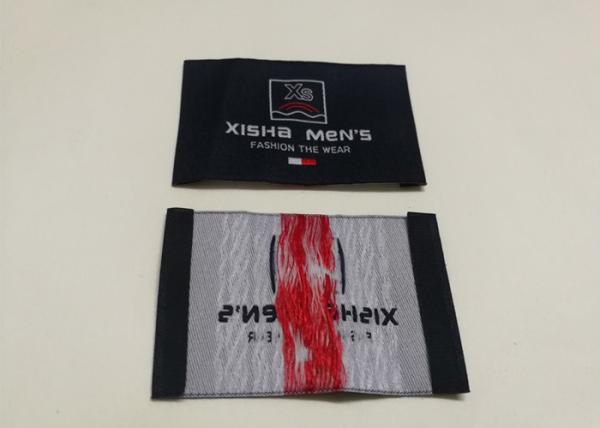 Personalized Sewing Labels Woven Name Tags Woven Neck Labels With Logo