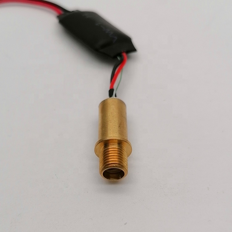 3mW CW Output Power Green Dot Sight Laser Module for Industry Grade 520nm 530nm 545nm