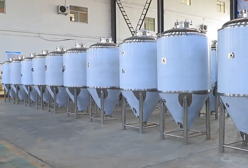 1000L Conical Beer Fermenter for Hotel Beer Fermenting Solution System