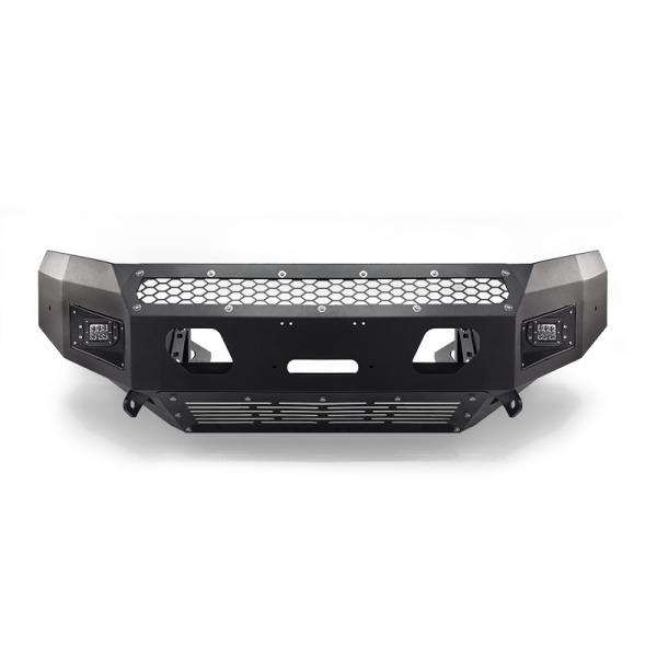 Powder Coated Truck Bull Bar For Nissan Bumper Ford Front Bar With Two Led