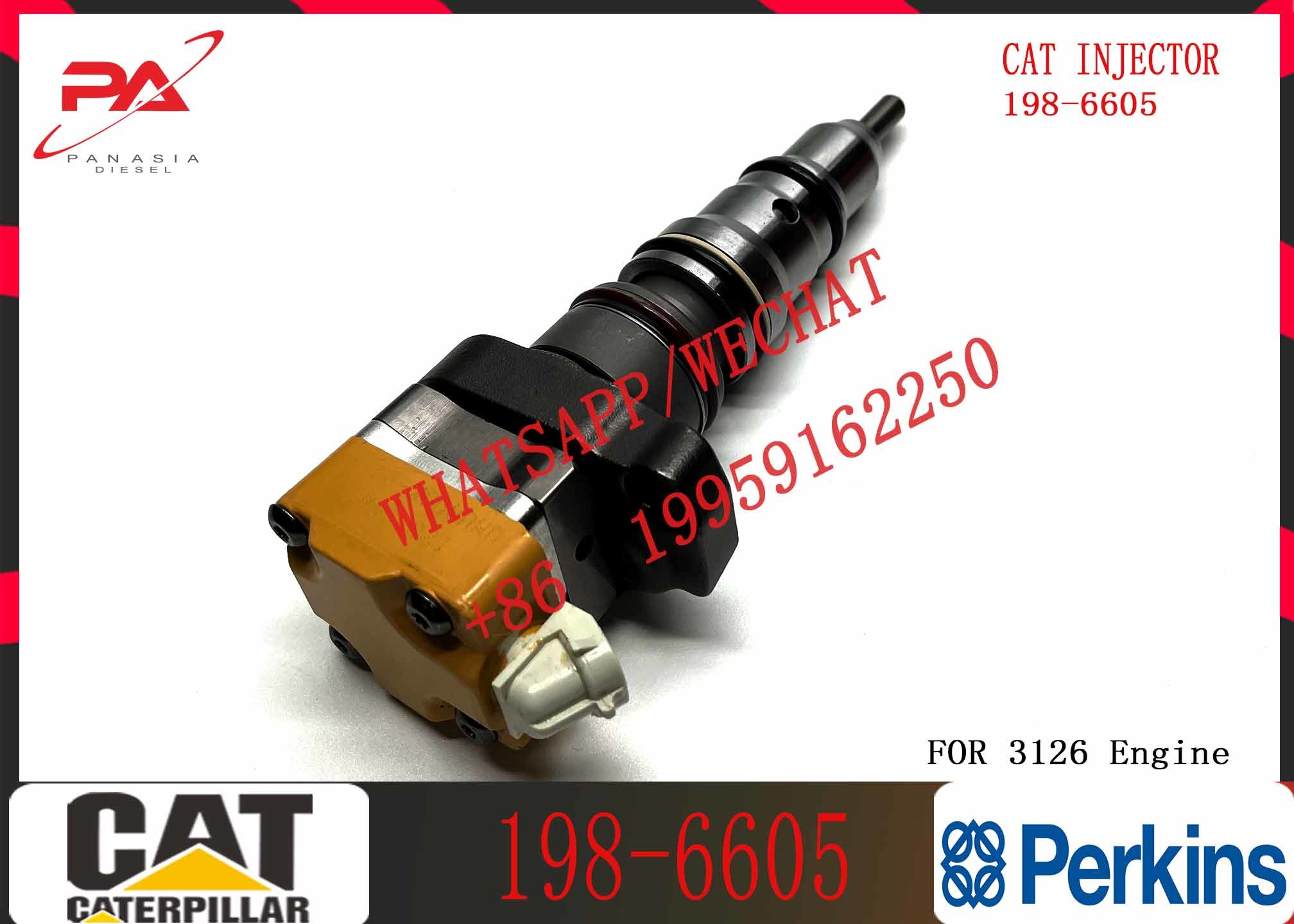 Common Rail Injector 198-6605 177-4754 10R-0782 128-6601 222-5966 1OR-1267 169-7408 20R-0758 153-5938