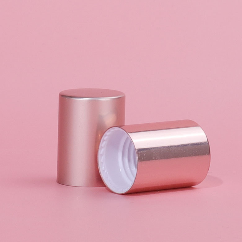 10ml Glass Cosmetic Containers Ampty Pink Essential Oil Glass Roller Bottle