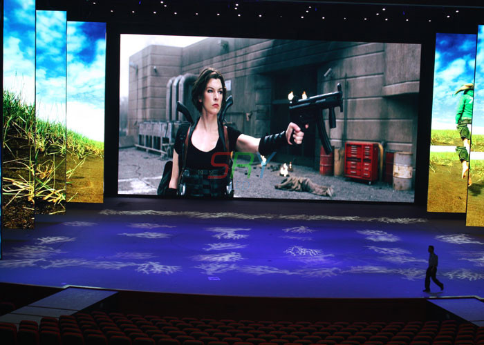 5mm HD Indoor Stage LED Screens SMD3528 , Full Color stage background LED display