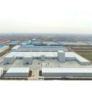 Galvanized Steel Structure Store Building With H Section Steel Beam And Columns