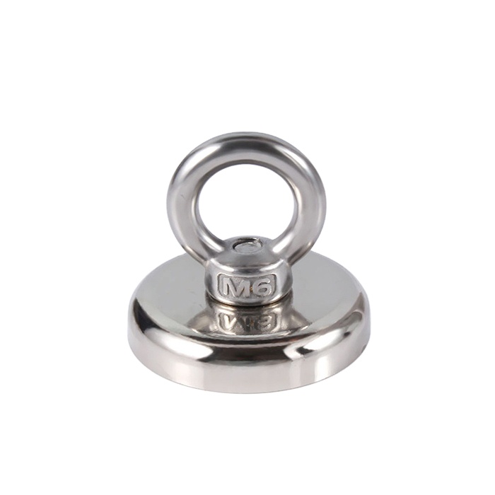 Alnico Pot Magnet with Cup Shape and Temperature Resistance up to 400 Degrees Celsius