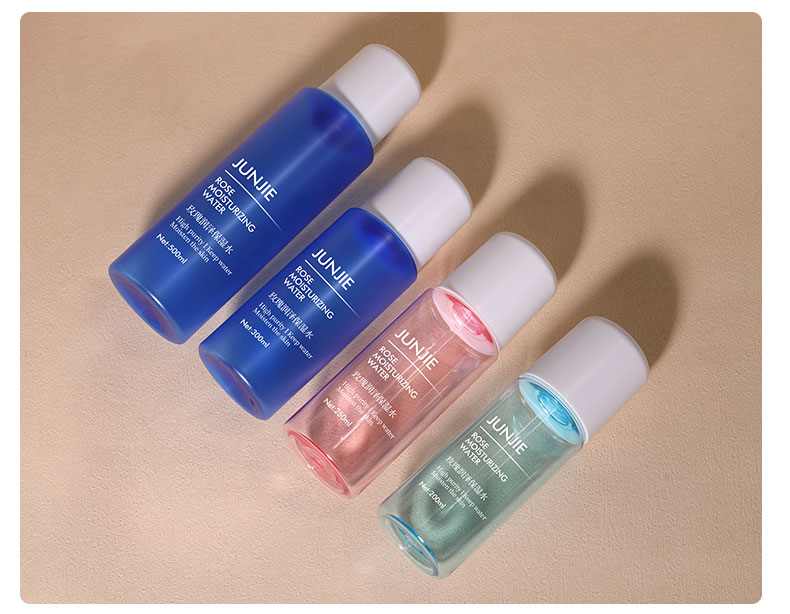 Matte Clear Plastic Bottles 500ml 300ml 200ml PET Plastic Cosmetic Bottles