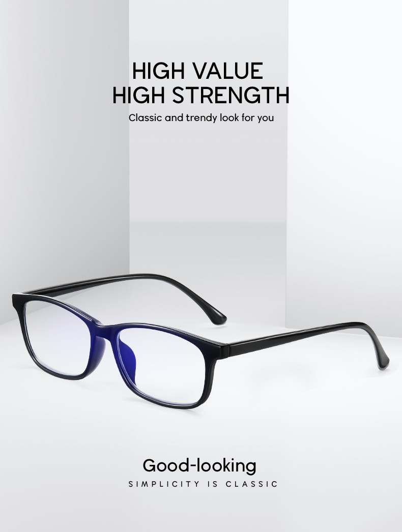 Presbyopic TR90 Reading Glasses Anti Blue Ray Student Optical