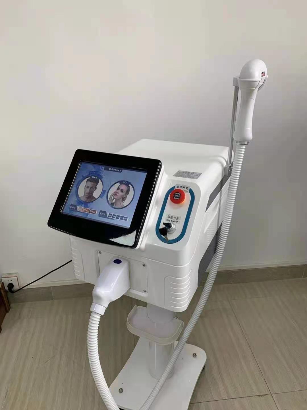 Diode Laser Beauty Equipment 755 808 1064 Hair Removal Skin Rejuvenation