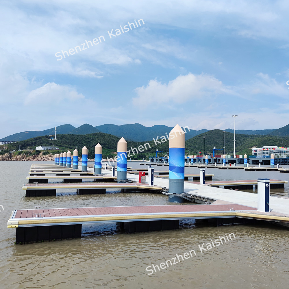 6061 T6 Aluminum Floating Pontoon Boat Docks With Floats