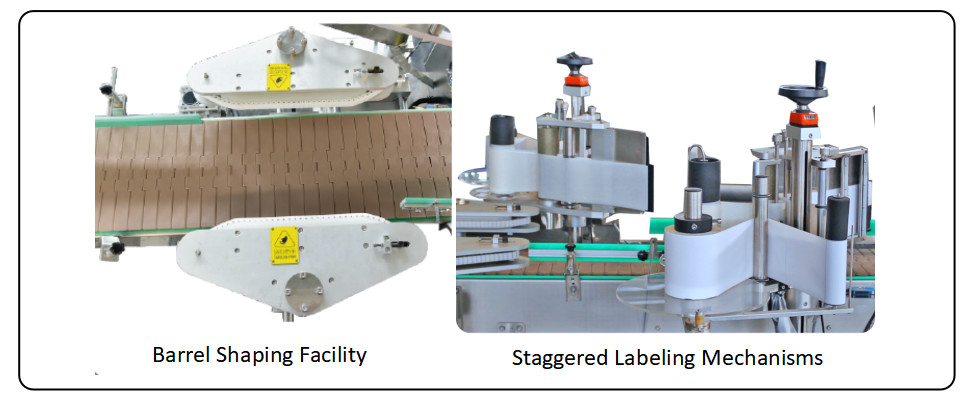 Square And Flat Bottles TN-200LDS Double-sided Self-Adhesive Labeling Machine