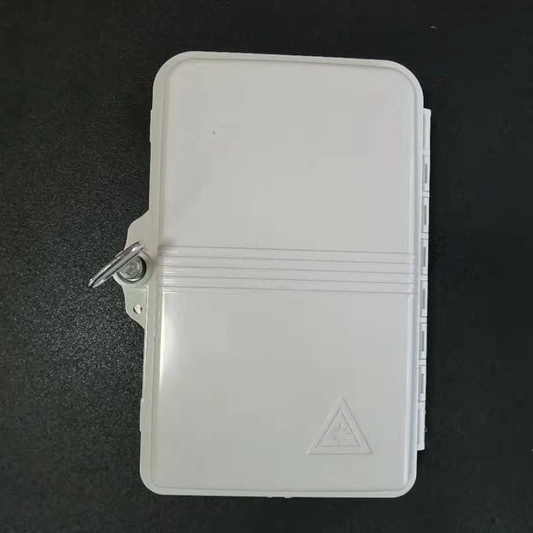 6Port Fiber Optic Terminal Box SC APC/UPC SM SX PC+ABS Light Grey For Telecom