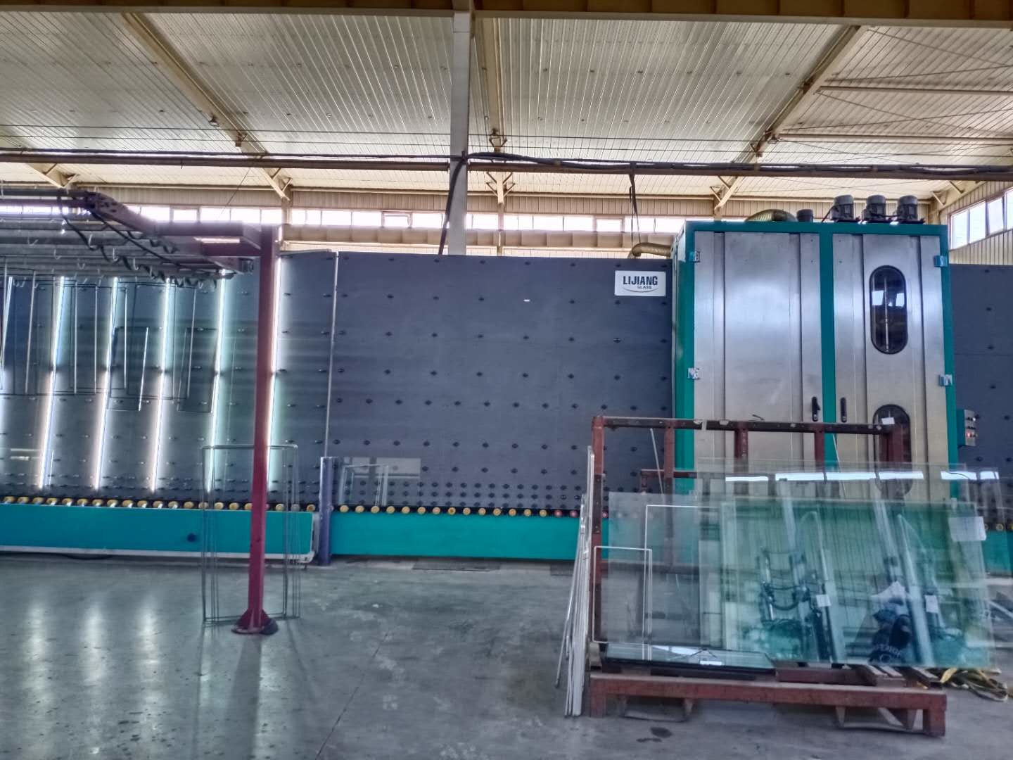 200Cm 250Cm Height Flat Glass Washing Machine