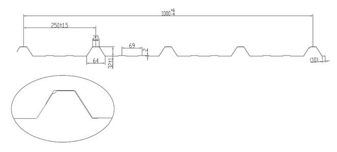 Durable Roof Panel Roll Forming Machine Cut To Length Control For Roofing Profile Lines