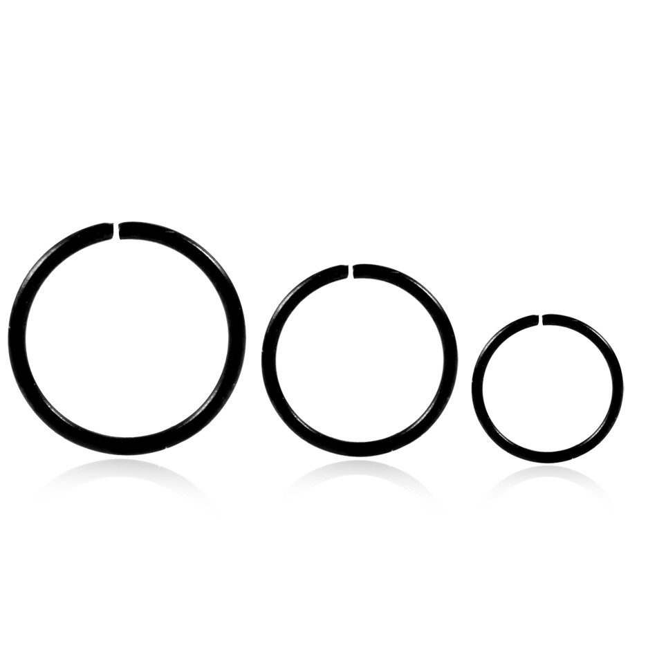 Fashion Steel Seamless Hinged Nose Hoop Ring Septum Clicker Ear Cartilage Tragus Helix Piercing Charming Body Jewelry