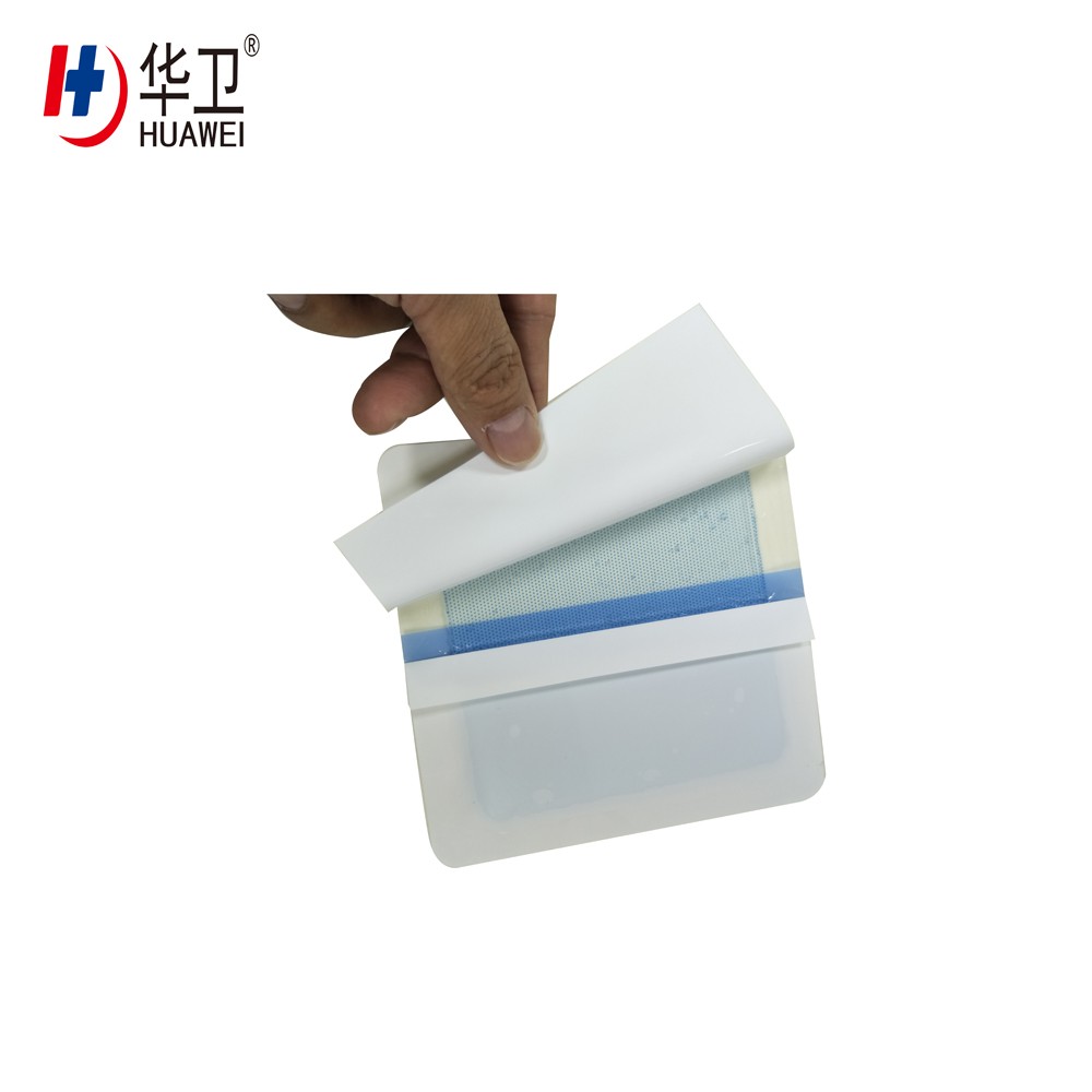 FDA hydrogel wound care dressing 10*15cm from Chinese manufacturer