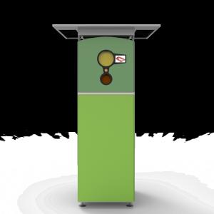 China 5'' LCD 150pcs Pet Bottle Reverse Vending Machine Solar Powered on sale