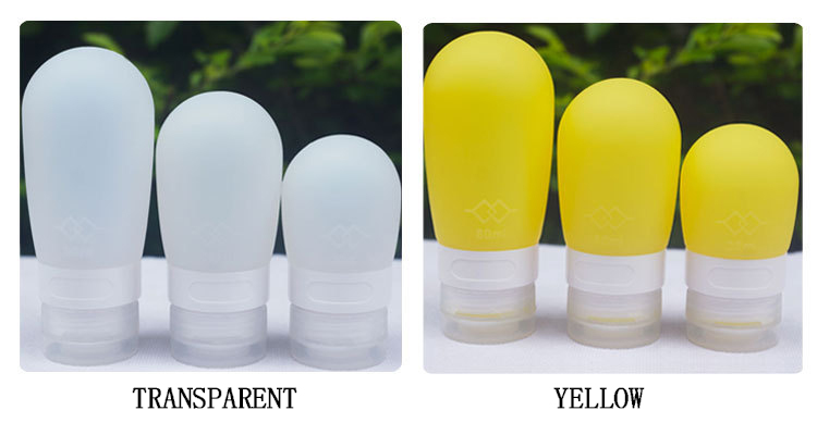 Squeeze Refillable 90ml Silicone Travel Containers