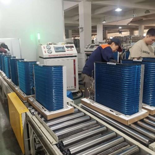 air condition freon charging machine automatic PLC refrigerant charging