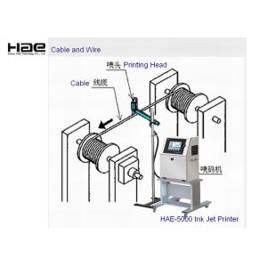 4 Lines Industrial Small Characater Inkjet Printer , Expiry Date Printing