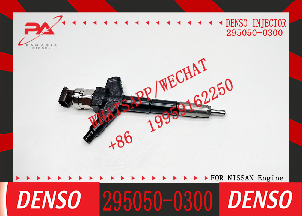 FUEL INJECTOR 295050-0300 16600-1AT0A 16600-5X00A for YD2K YD25 Vehicle Murano Navara Pathfinder