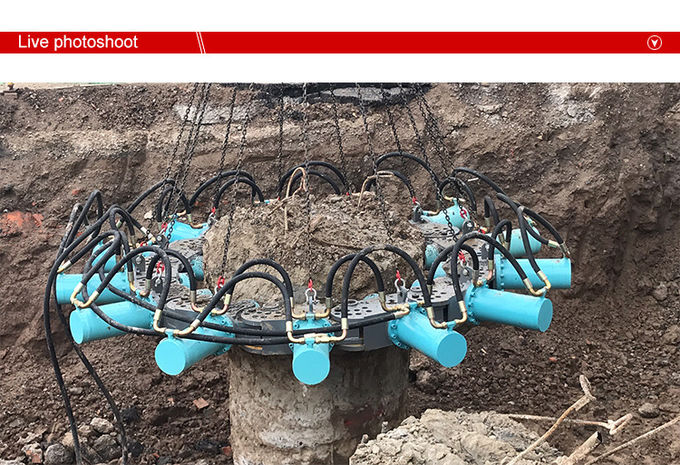 BYMK-180S 20-30T Excavator Hydraulic Pile Breaker for your piles construction From China