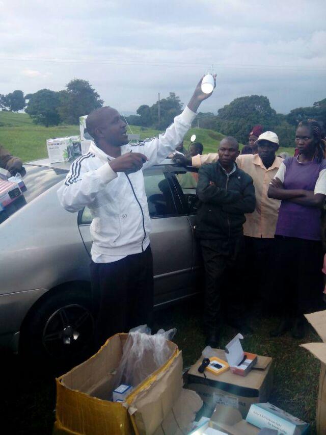 Portable Solar System with 3 Lamps and Mobile Phone Charging
