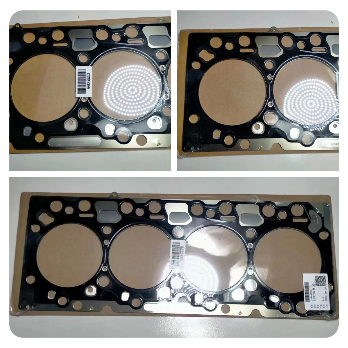 Cummins ISDE QSB4.5 Engine Parts Cylinder Head Gasket 4932209 4946620 with Design